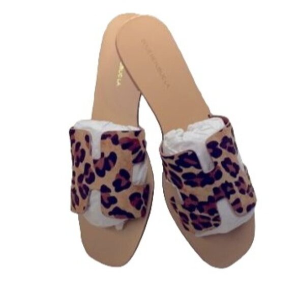 NWT Walk on the Wilde Side Leopard Slip-On Sandals size 10 - Picture 1 of 3